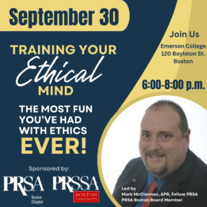 Training Your Ethical Mind Workshop. The most fun you've had with ethics EVER!