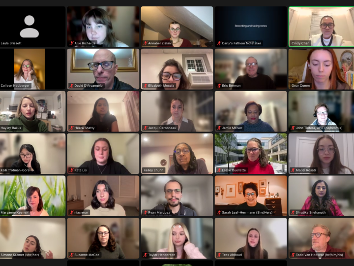 PRSA Boston Hosts Virtual Speed Networking Event with Great Success